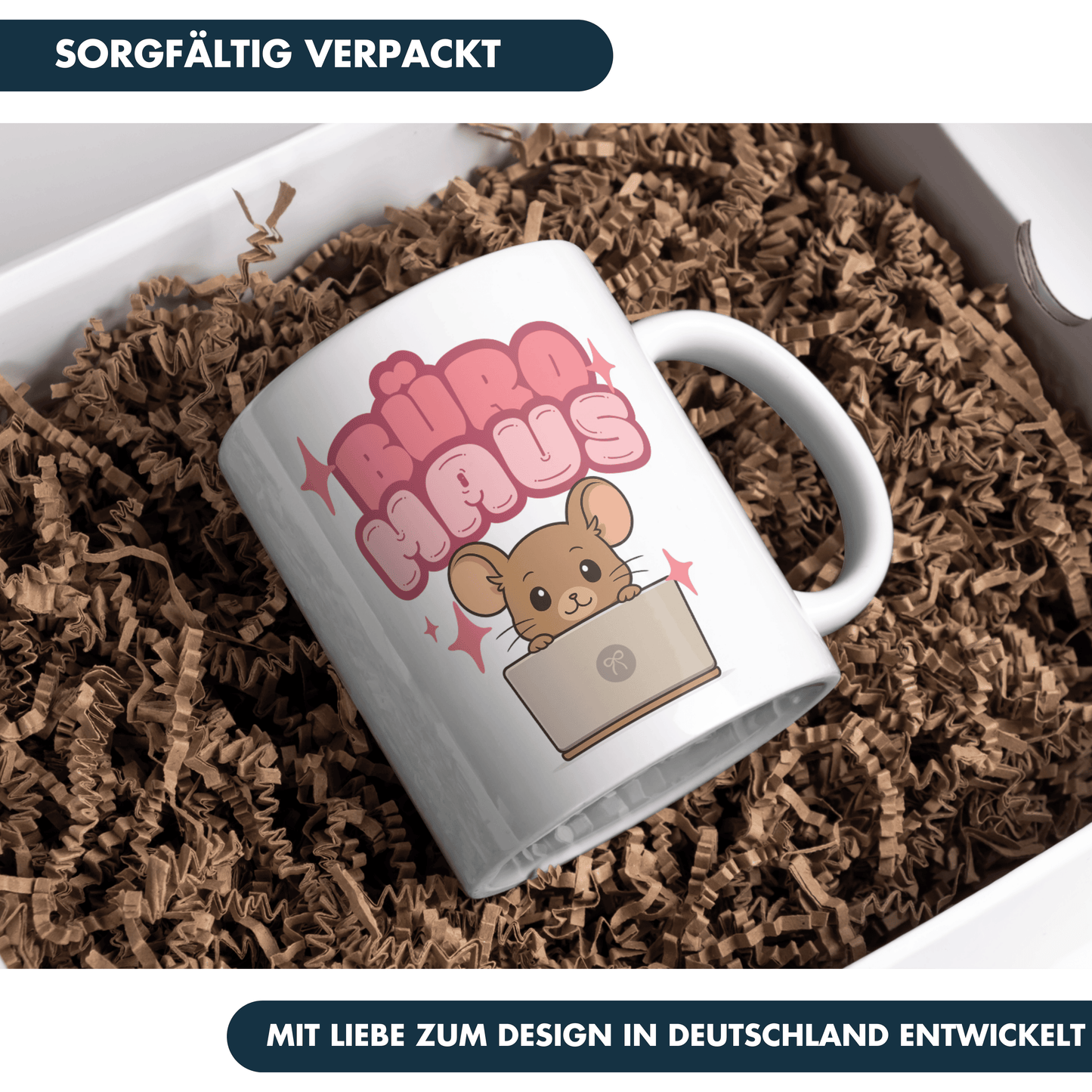 Büromaus Büro Süß Kaffee Tasse