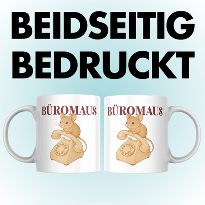 Büromaus Büro Telefon Kaffee Tasse