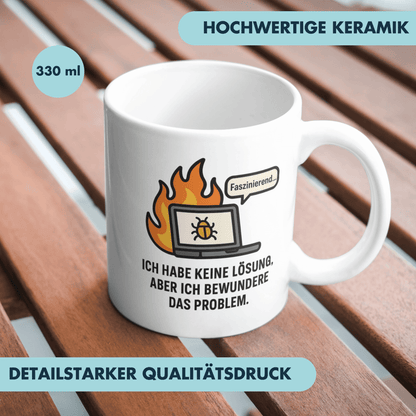 Ich Hab Keine Lösung Aber Ich Bewundere Das Problem Bug Kaffee Tasse