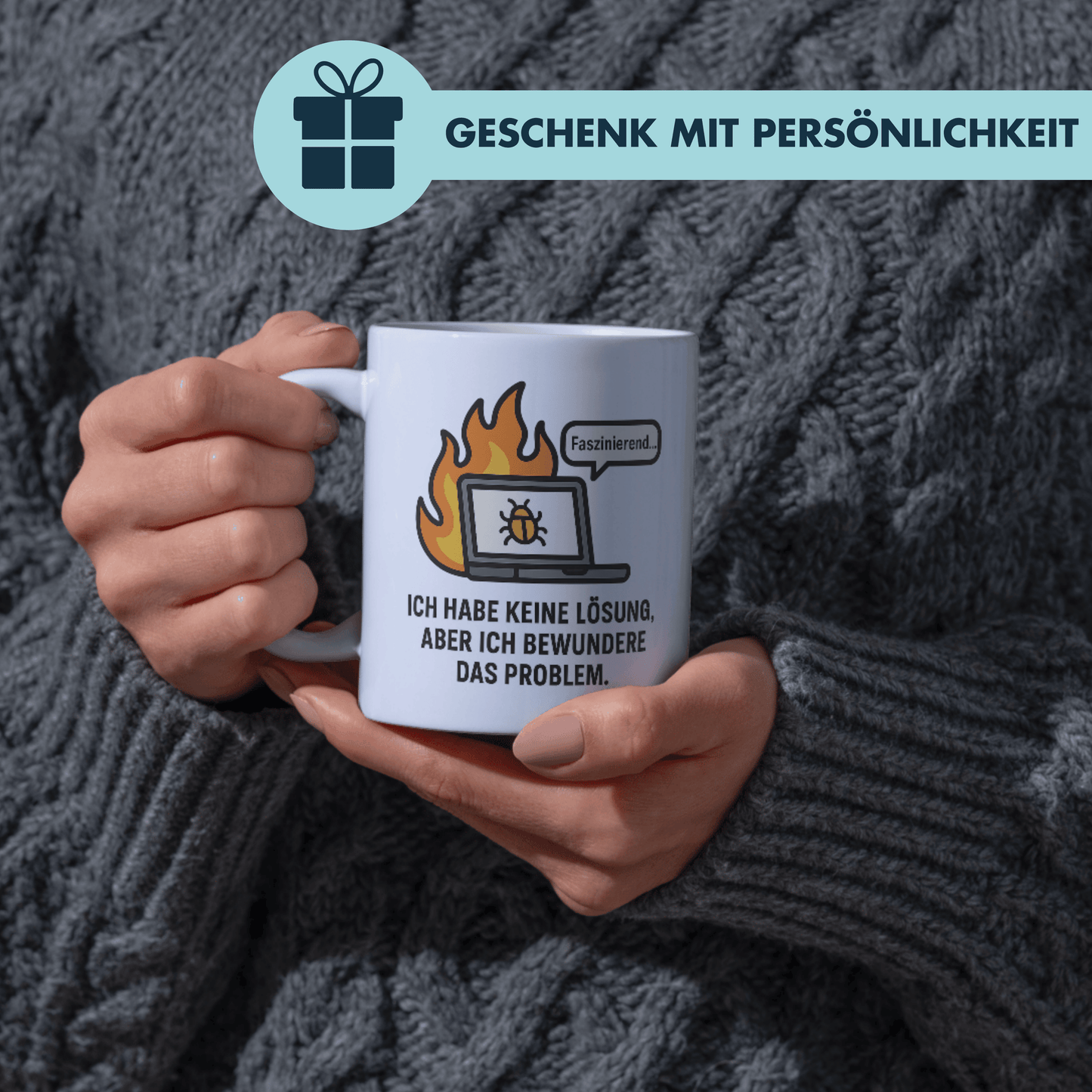 Ich Hab Keine Lösung Aber Ich Bewundere Das Problem Bug Kaffee Tasse