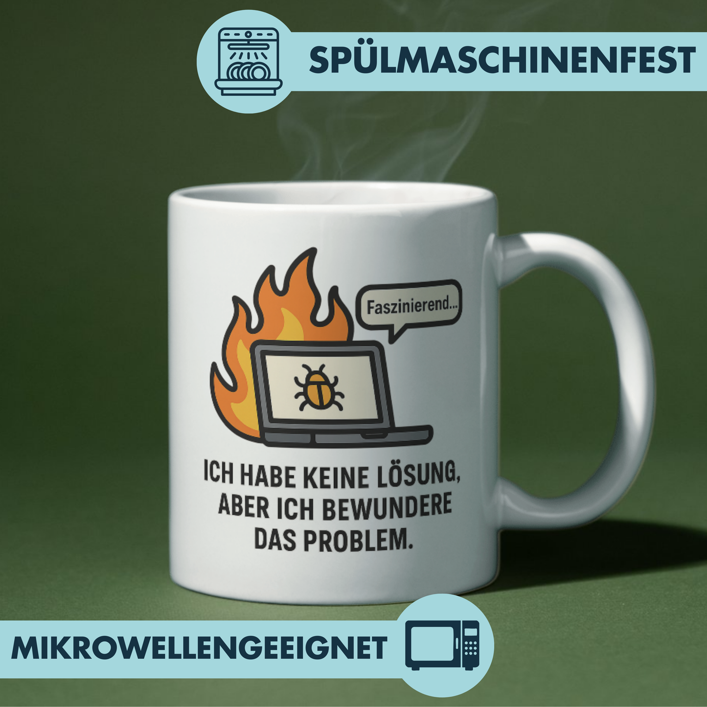 Ich Hab Keine Lösung Aber Ich Bewundere Das Problem Bug Kaffee Tasse
