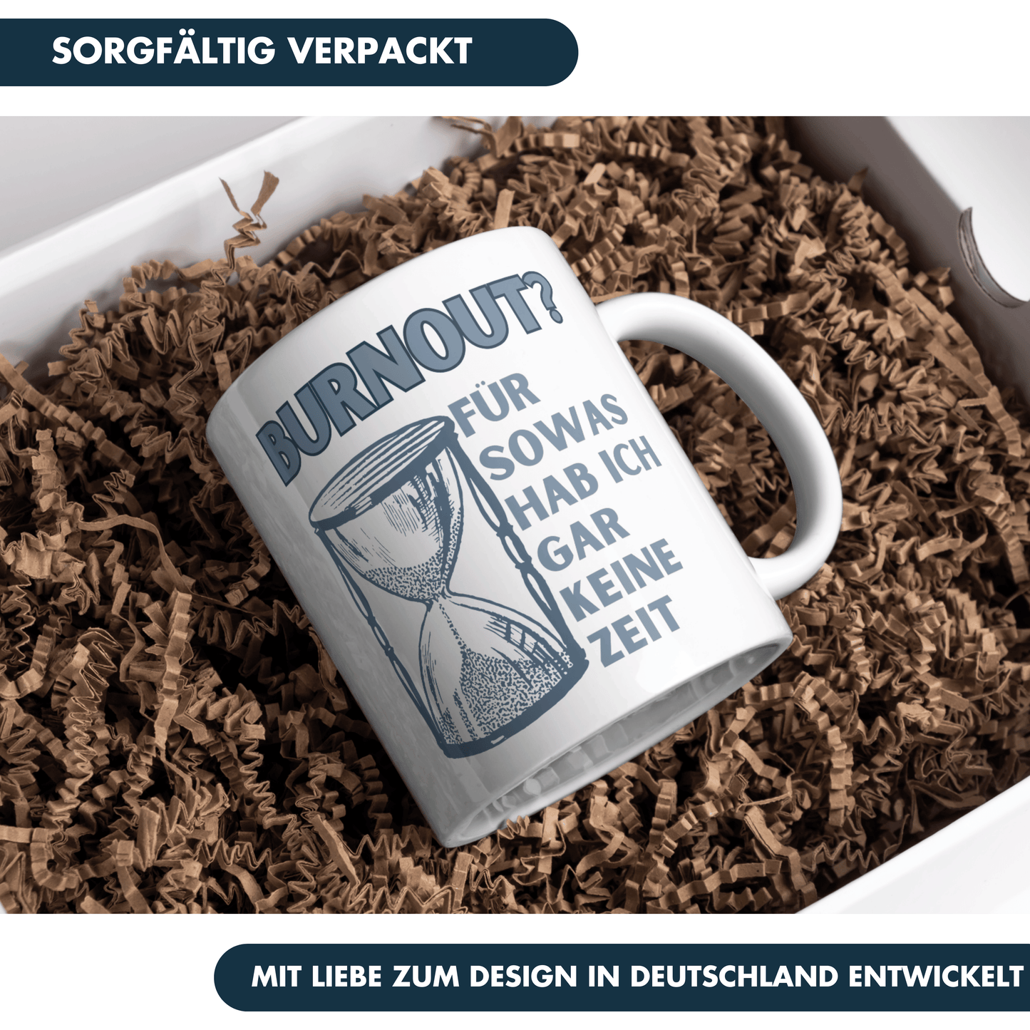 Burnout? Für Sowas Hab Ich Gar Keine Zeit Kaffee Tasse