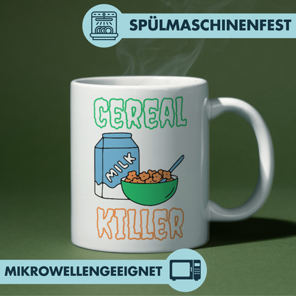 Cereal Killer Müsli Kaffee Tasse