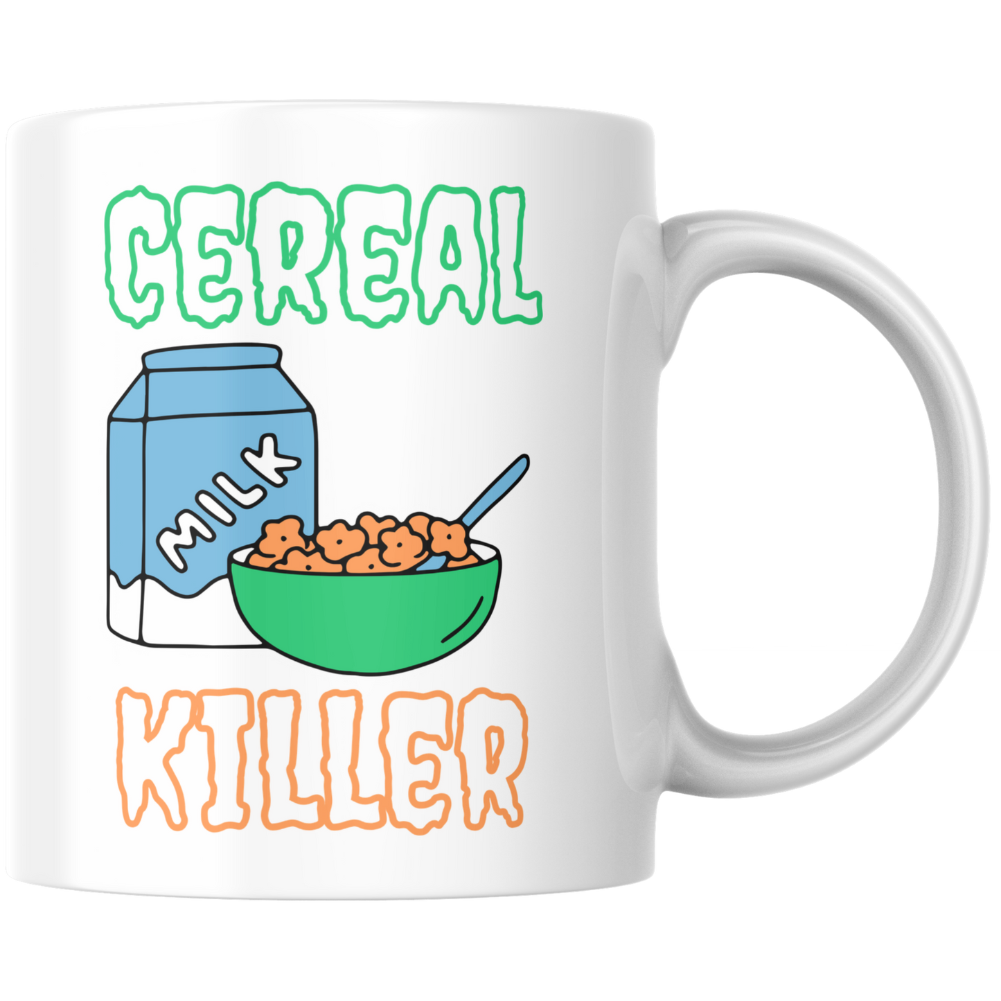 Cereal Killer Müsli Kaffee Tasse