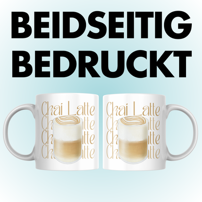 Chai Latte Tee Tasse