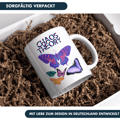 Chaos Theory Butterfly Kaffee Tasse