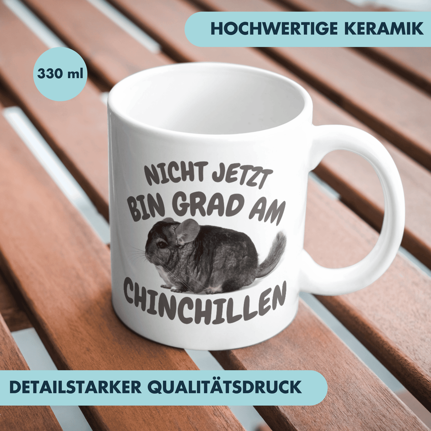 Nicht Jetzt Bin Grad Am Chinchillen Chinchilla Kaffee Tasse