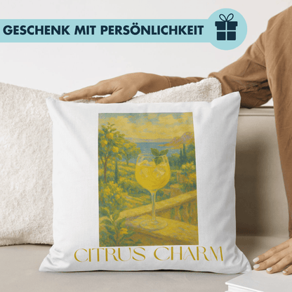 Limoncello Spritz Citrus Charm Deko Kissen