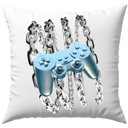Controller Gaming Chrom Deko Kissen