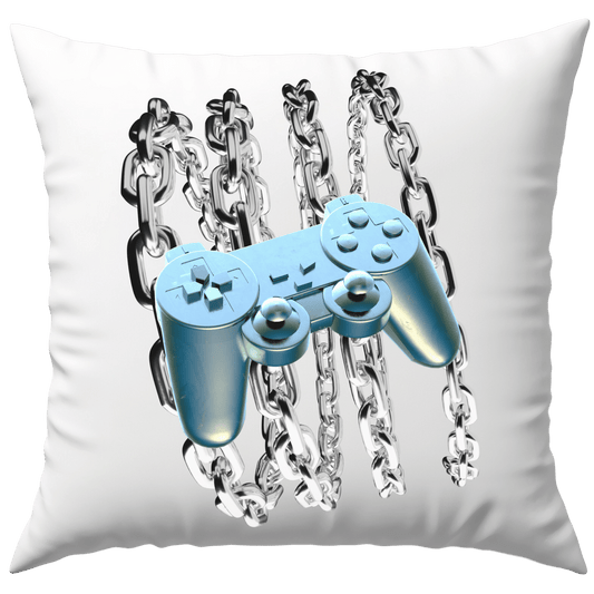 Controller Gaming Chrom Deko Kissen