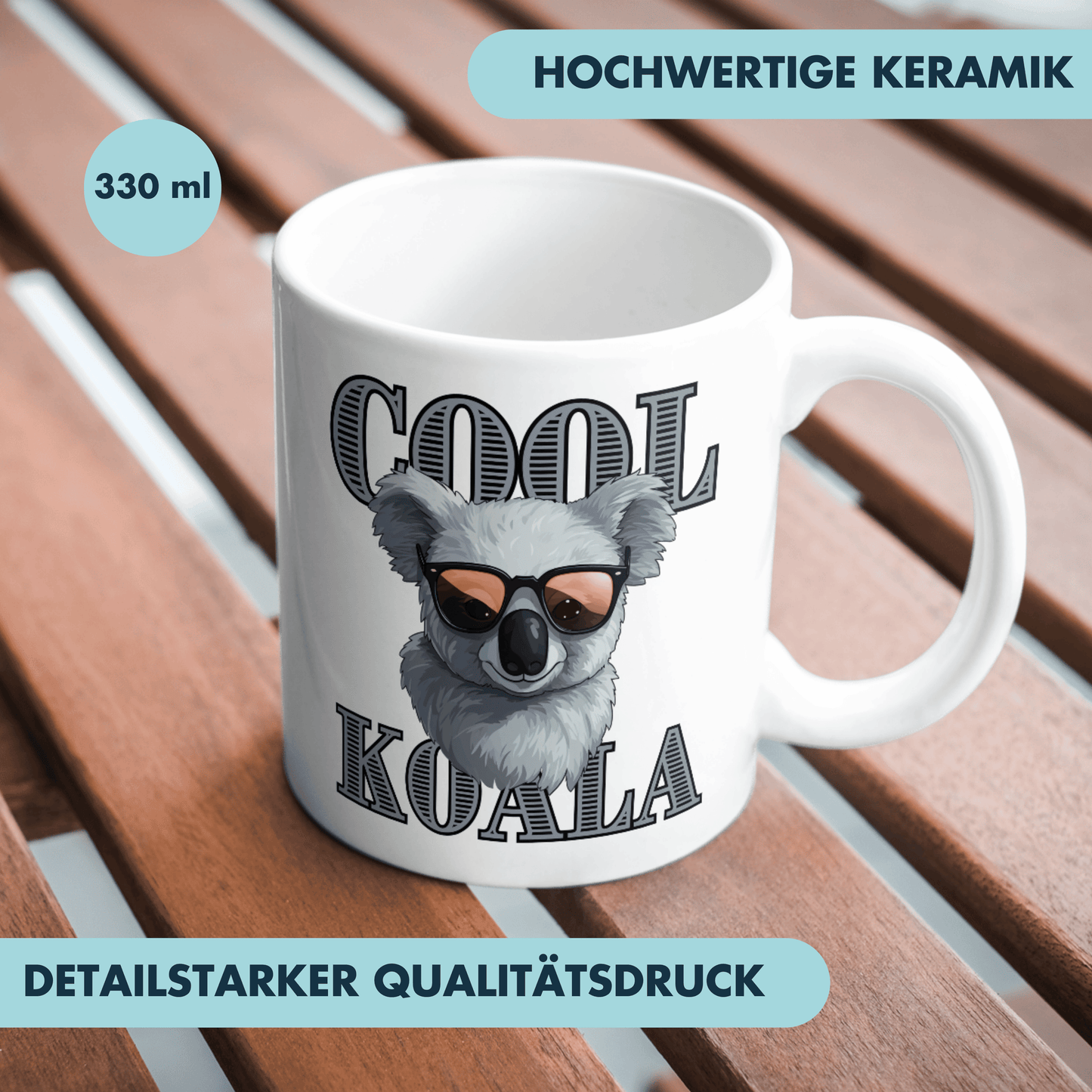 Cool Koala Kaffee Tasse