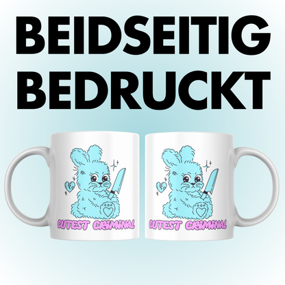 Cutest Criminal Emo Kaffee Tasse