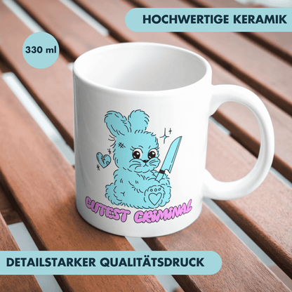 Cutest Criminal Emo Kaffee Tasse