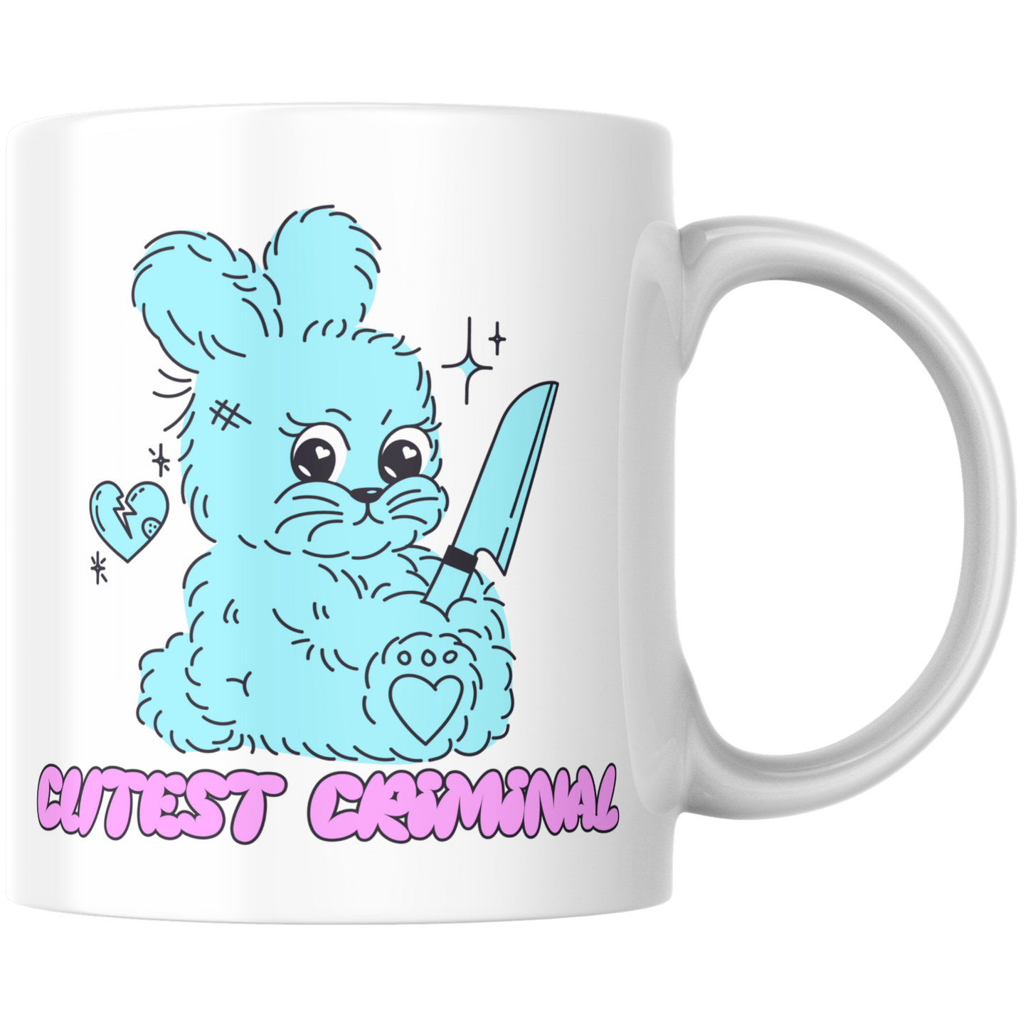 Cutest Criminal Emo Kaffee Tasse