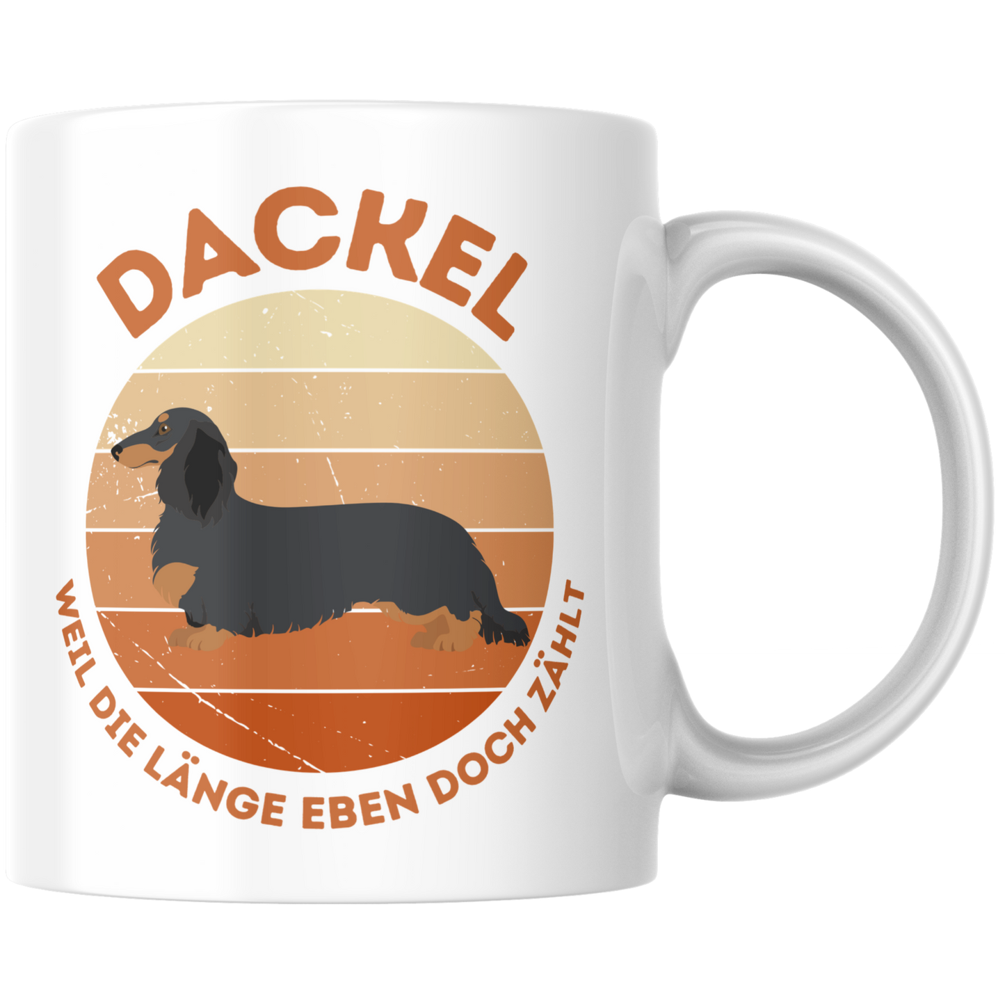 Dackel Weil Die Länge Eben Doch Zählt Kaffee Tasse