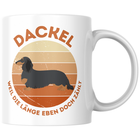 Dackel Weil Die Länge Eben Doch Zählt Kaffee Tasse