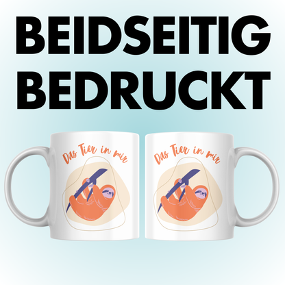 Das Tier In Mir Faultier Kaffee Tasse