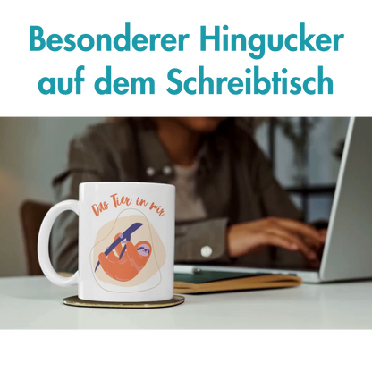 Das Tier In Mir Faultier Kaffee Tasse