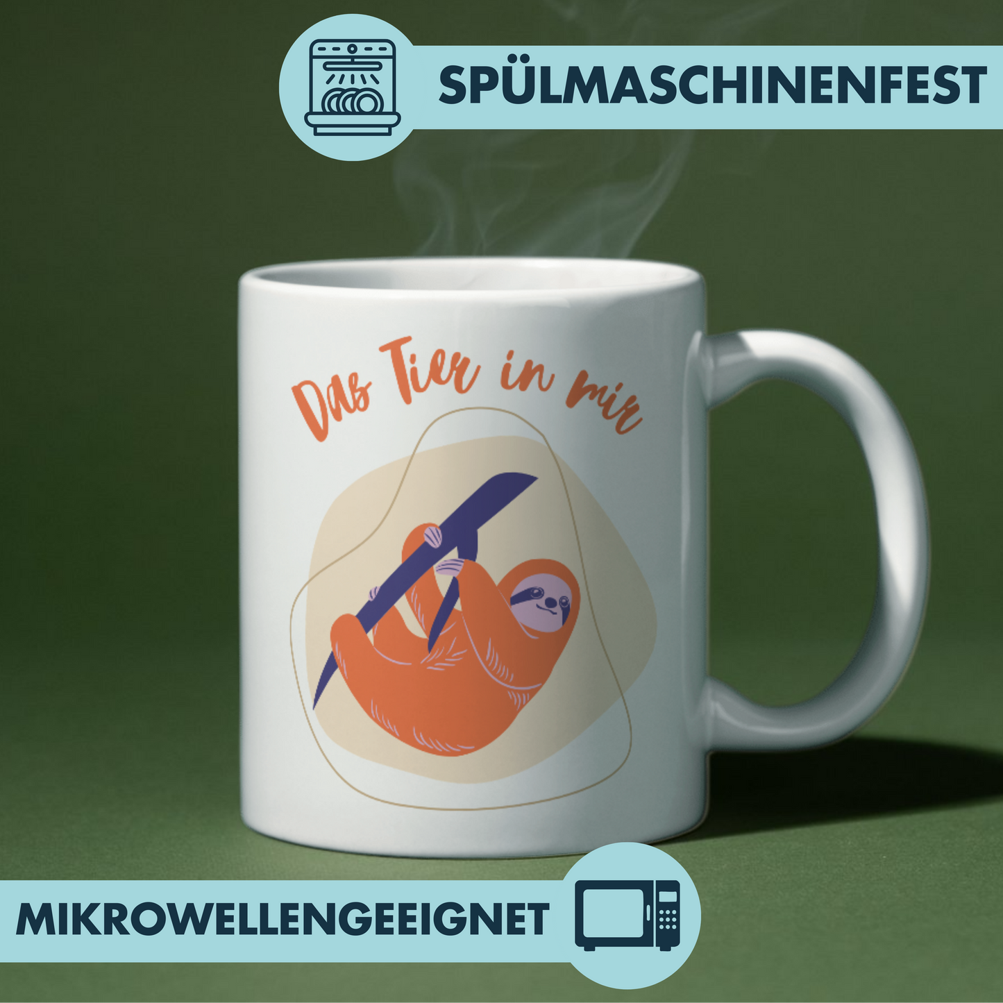Das Tier In Mir Faultier Kaffee Tasse