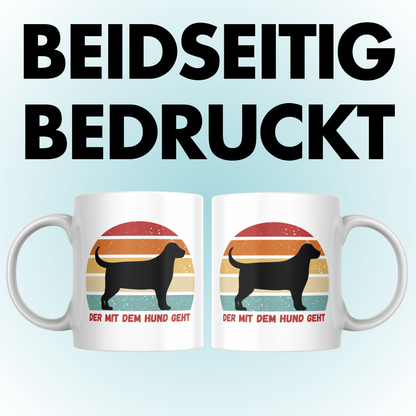 Der Mit Dem Hund Geht Gassi Kaffee Tasse