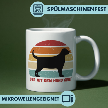 Der Mit Dem Hund Geht Gassi Kaffee Tasse