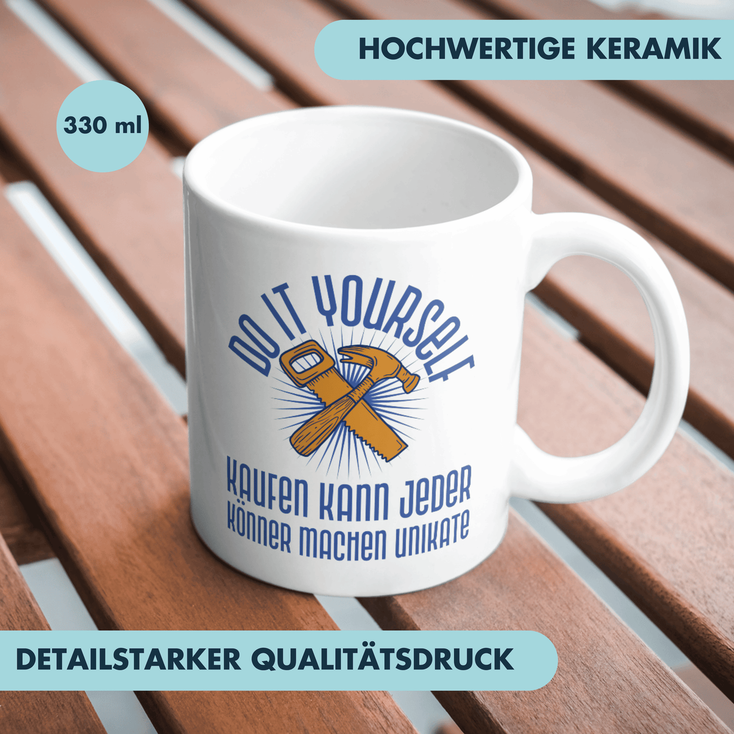 Do It Yourself Kaufen Kann Jeder Könner Machen Unikate Kaffee Tasse