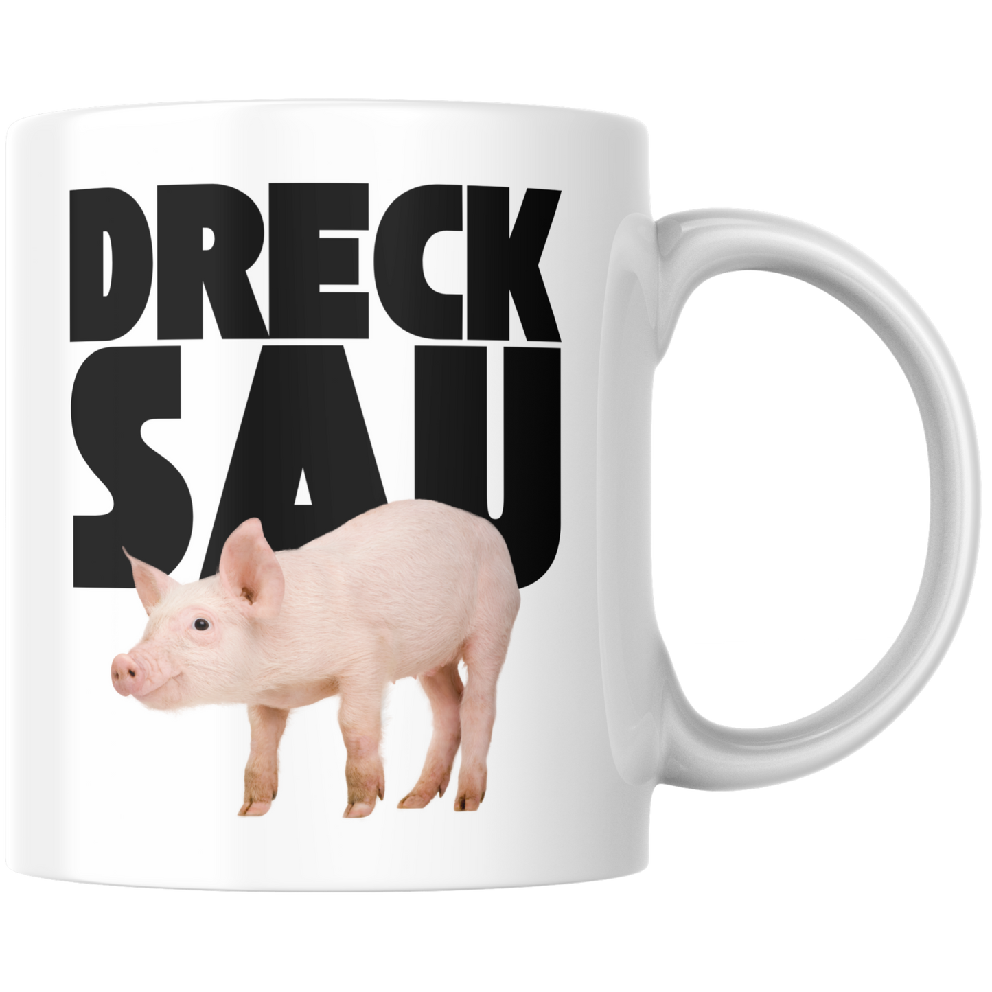 Drecksau Schwein Versaut Kaffee Tasse