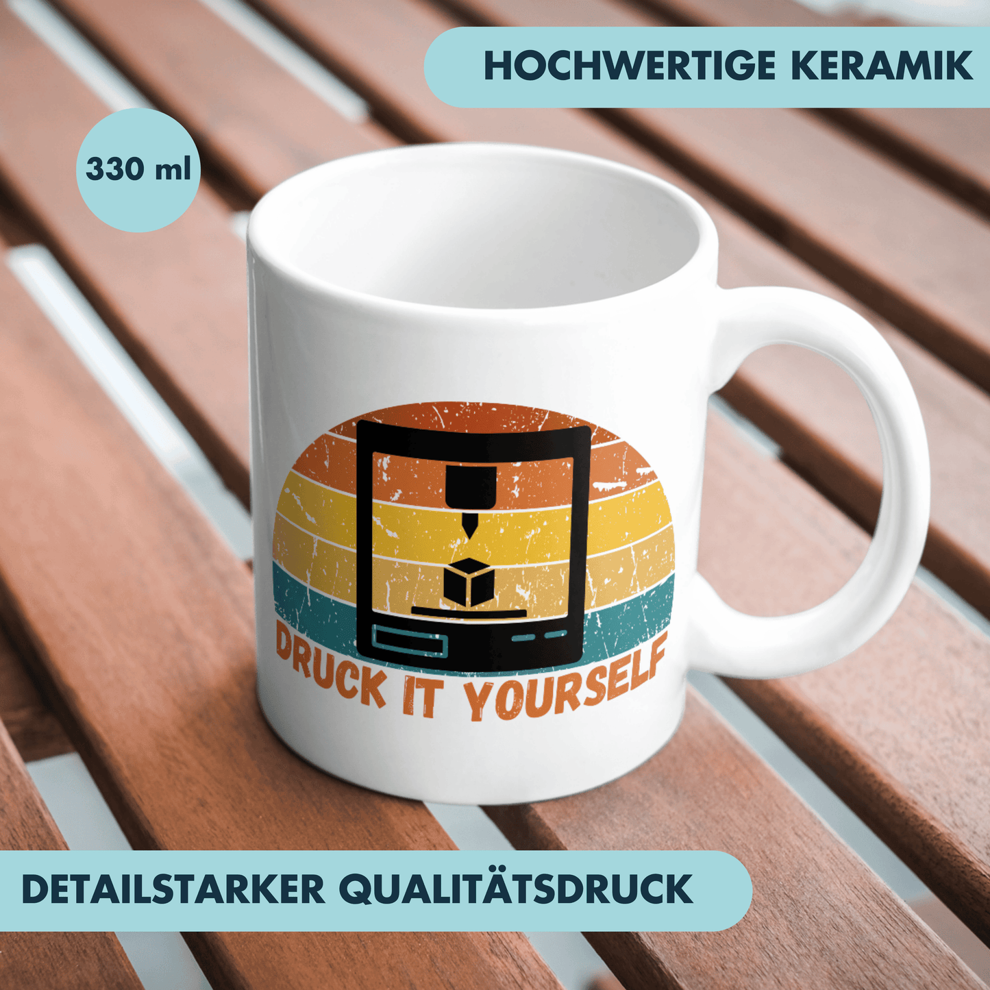 Druck It Yourself 3D-Drucker Kaffee Tasse