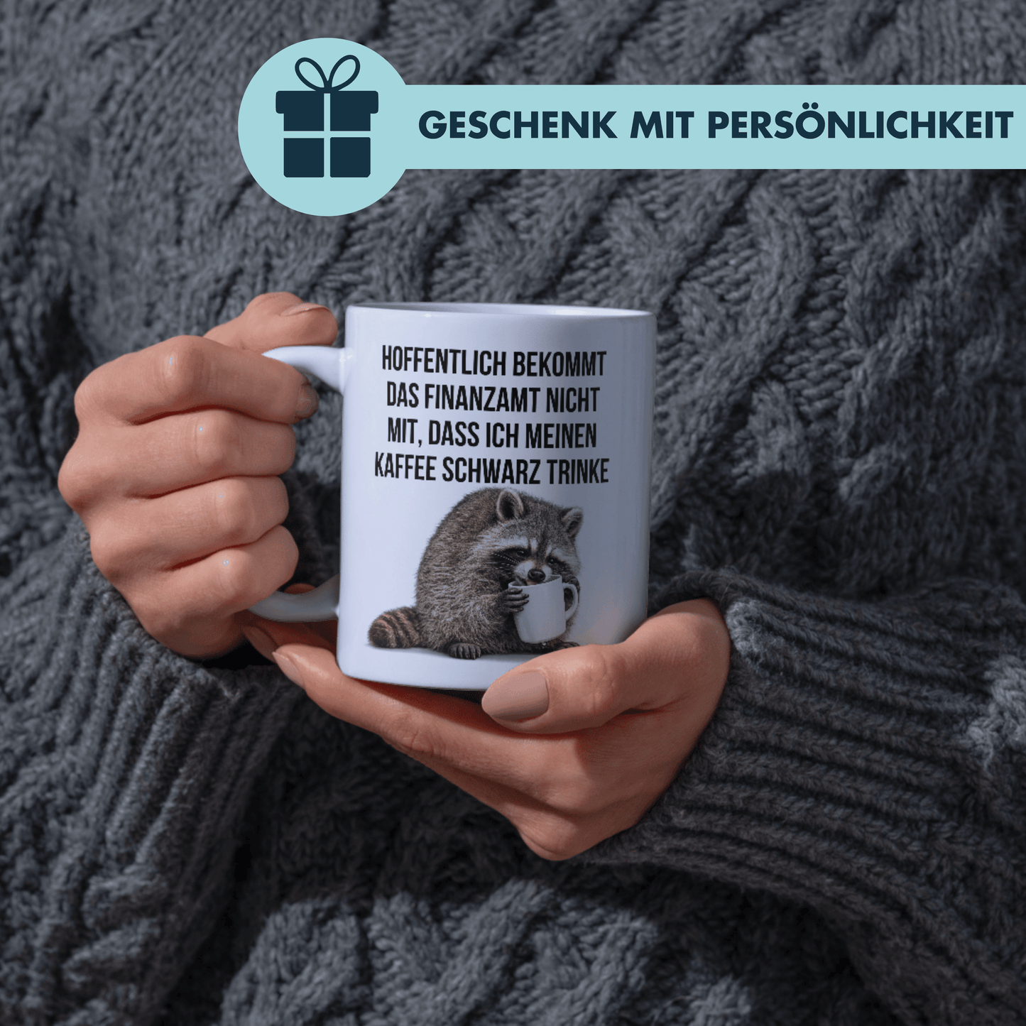 Hoffentlich Bekommt Das Finanzamt Nicht Mit Dass Ich Meinen Kaffee Schwarz Trinke Tasse