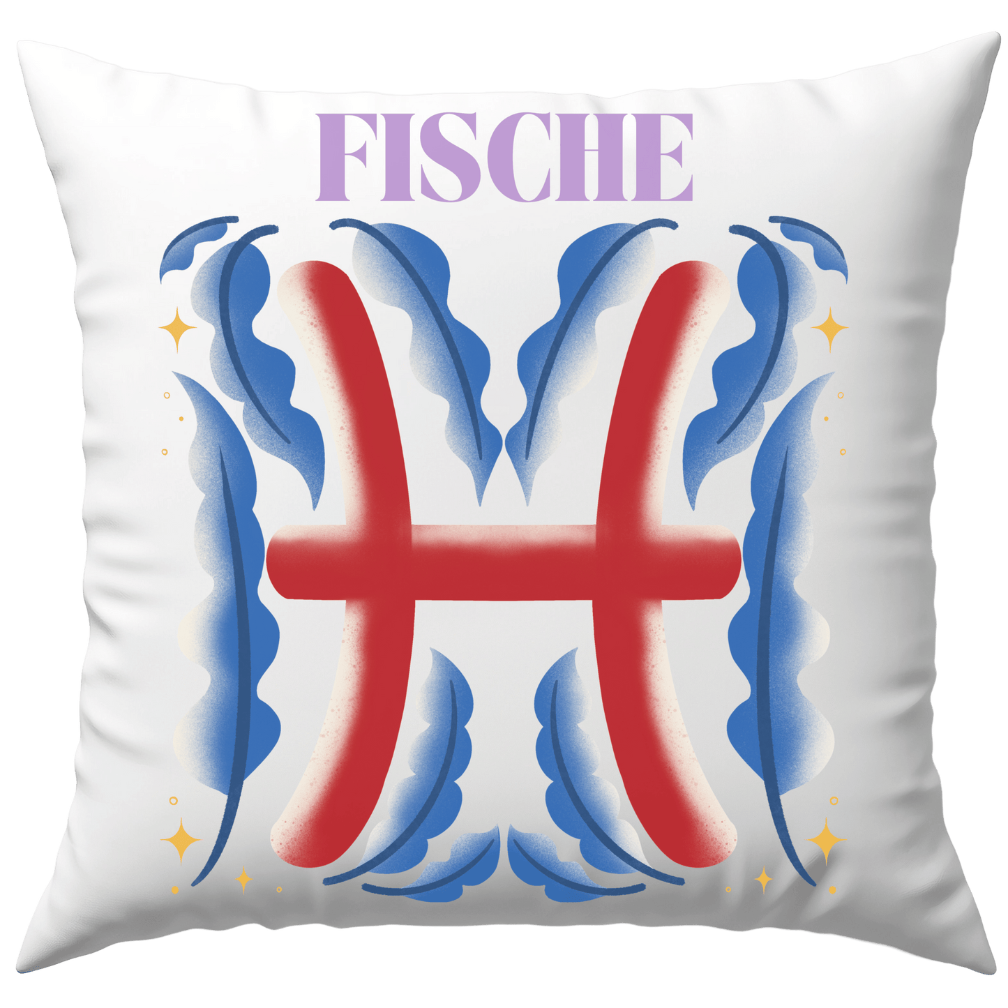 Fische Pisces Sternzeichen Deko Kissen
