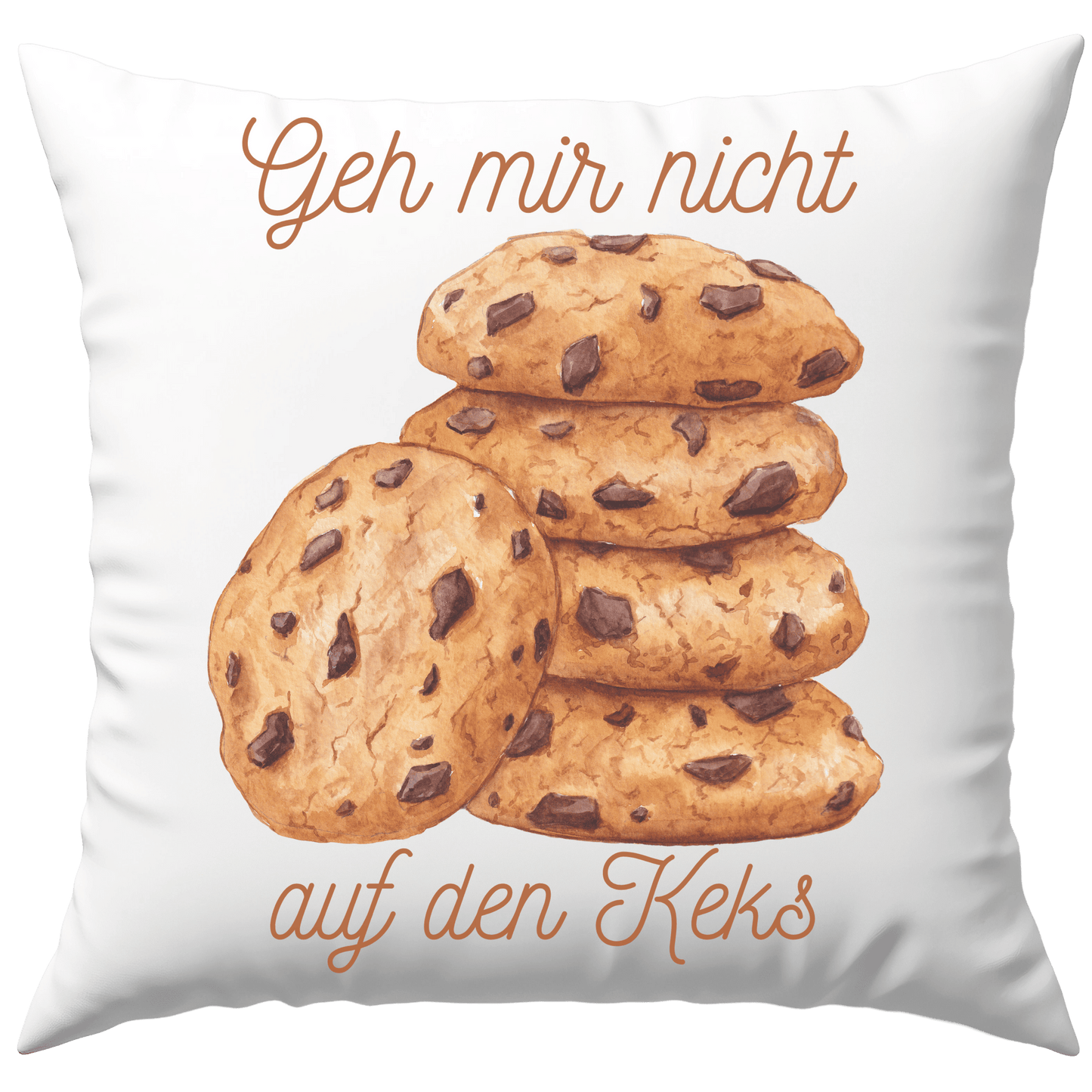 Geh Mir Nicht Auf Den Keks Cookie Deko Kissen