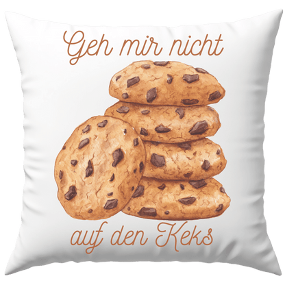Geh Mir Nicht Auf Den Keks Cookie Deko Kissen