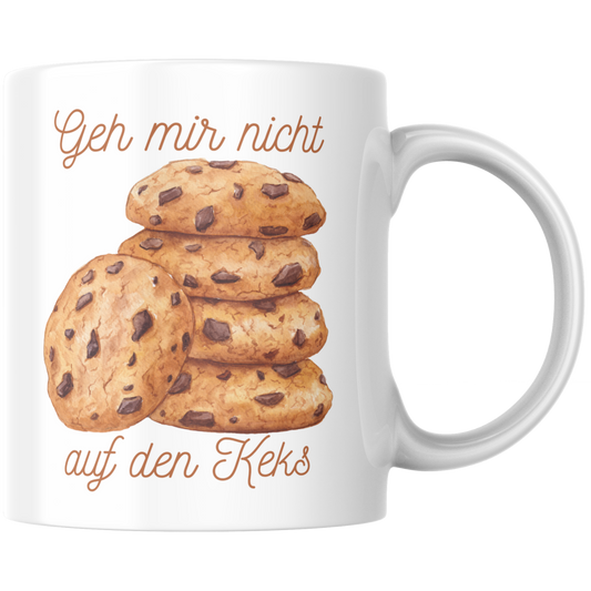Geh Mir Nicht Auf Den Keks Kaffee Tasse