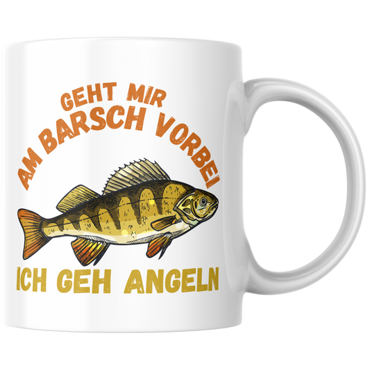 Geht Mir Am Barsch Vorbei Ich Geh Angeln Kaffee Tasse
