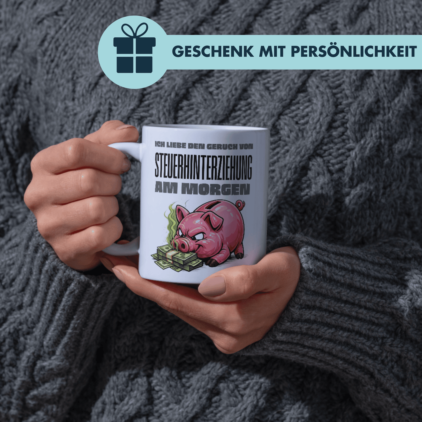 Ich Liebe Den Geruch Von Steuerhinterziehung Am Morgen Kaffee Tasse