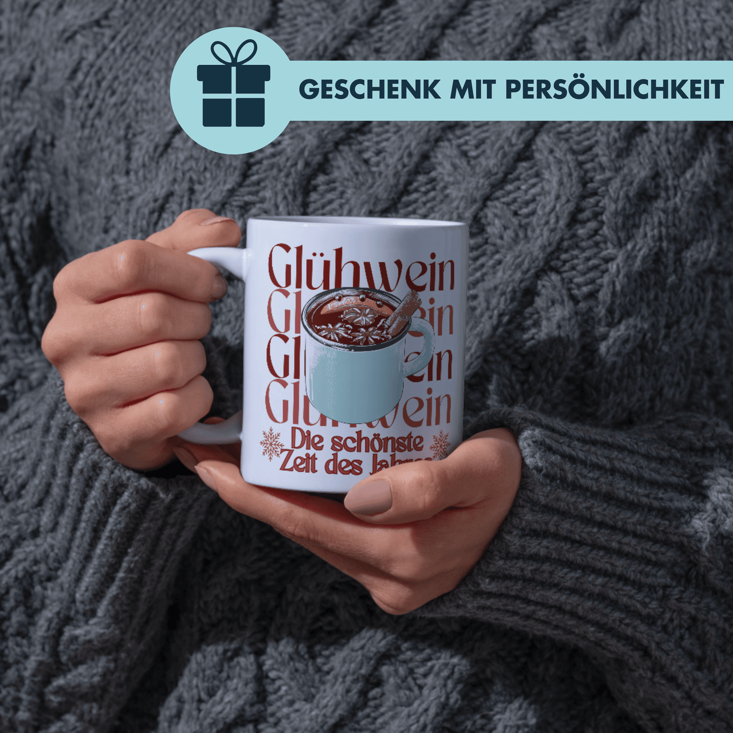 Glühwein Die Schönste Zeit Des Jahres Weihnachten Tasse