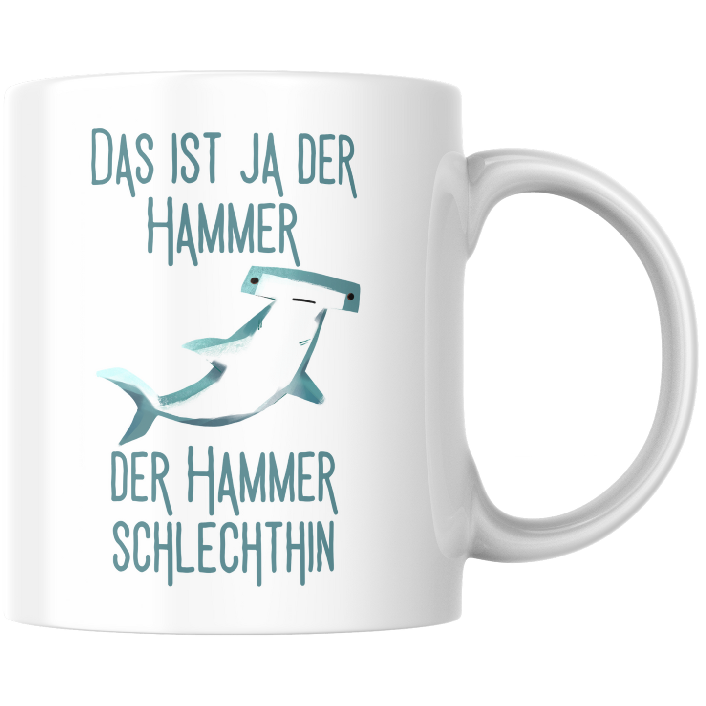 Das Ist Ja Der Hammer Schlechthin Hai Kaffee Tasse