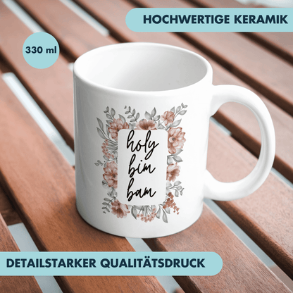 Holy Bim Bam Wortwitz Deutsch Englisch Fluchen Wortwitz Kaffee Tasse