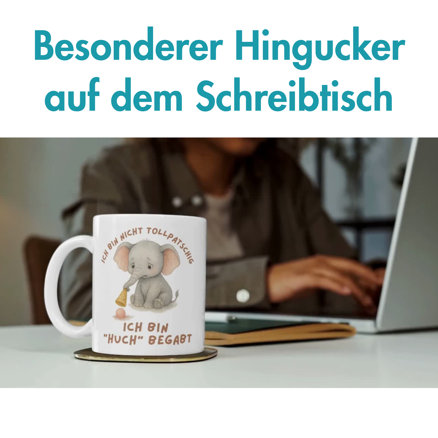 Ich Bin Nicht Tollpatschig Ich Bin Huch Begabt Kaffee Tasse