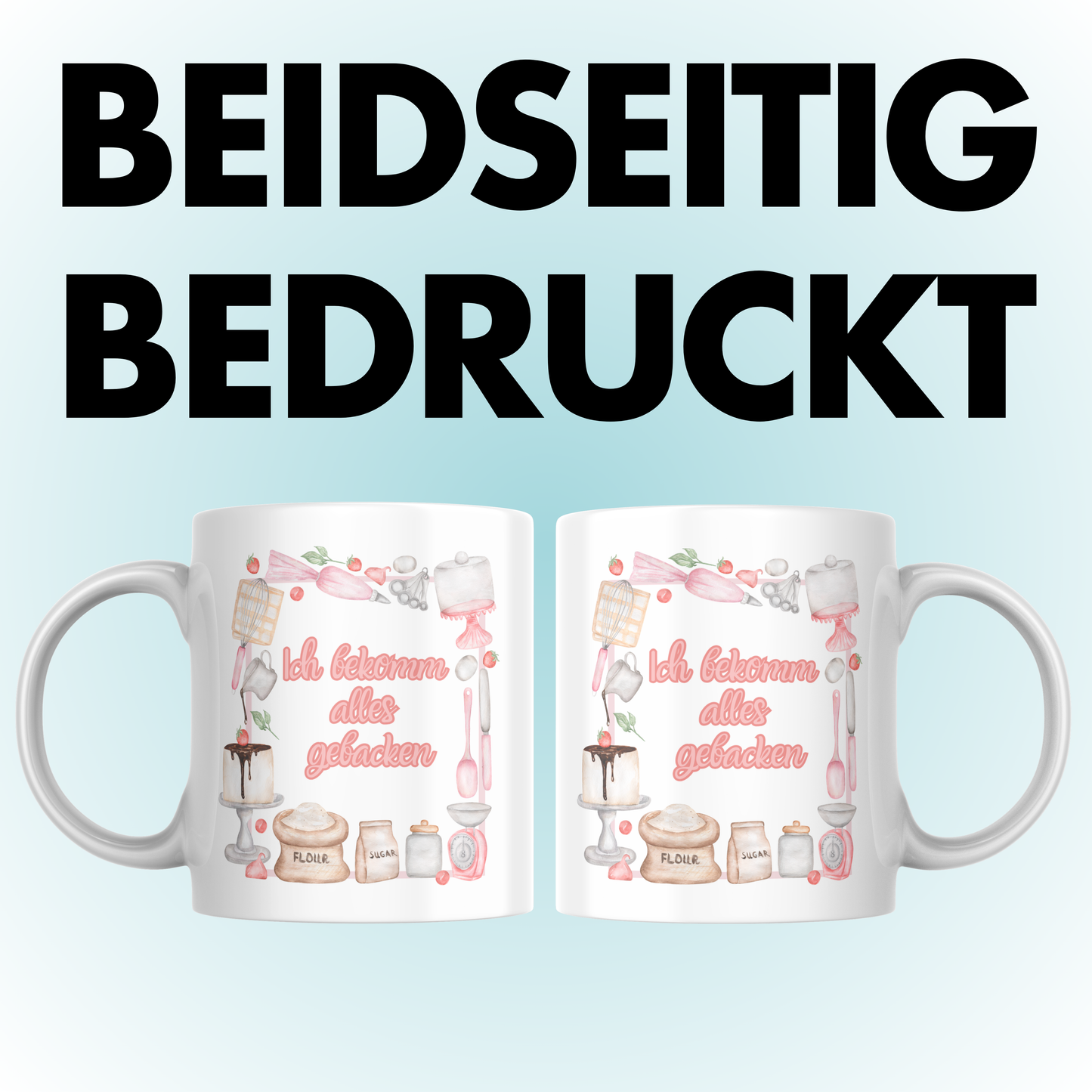 Ich Bekomm Alles Gebacken Bäckerin Kaffee Tasse