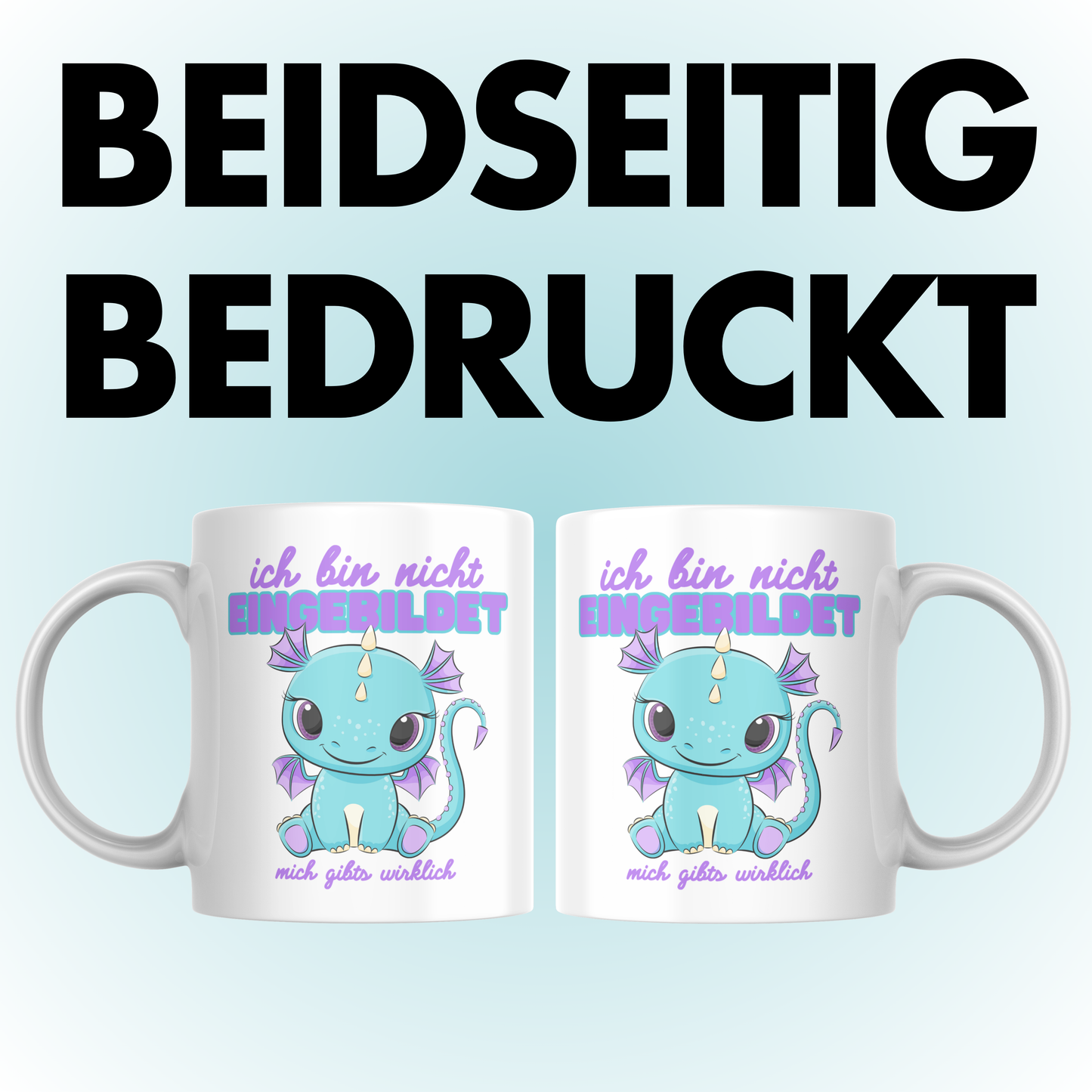 Ich Bin Nicht Eingebildet Mich Gibts Wirklich Kaffee Tasse
