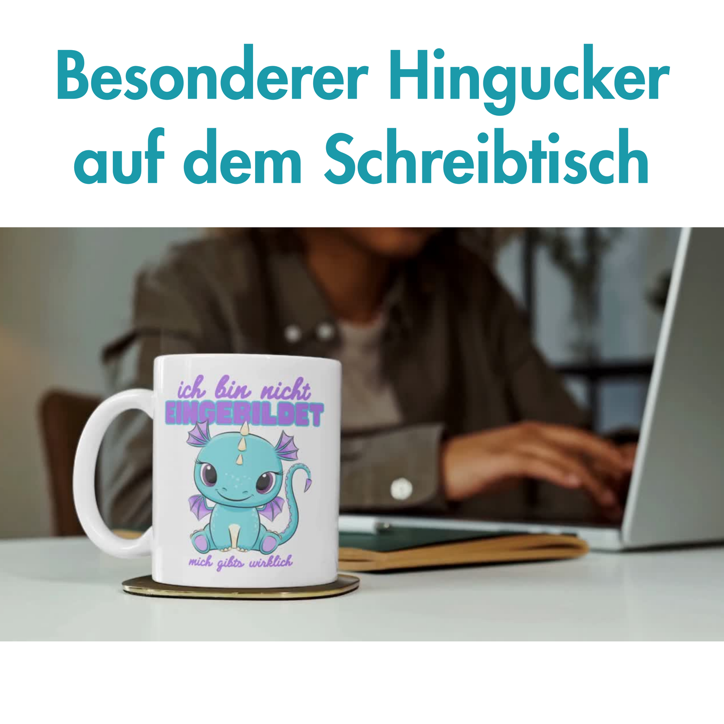 Ich Bin Nicht Eingebildet Mich Gibts Wirklich Kaffee Tasse
