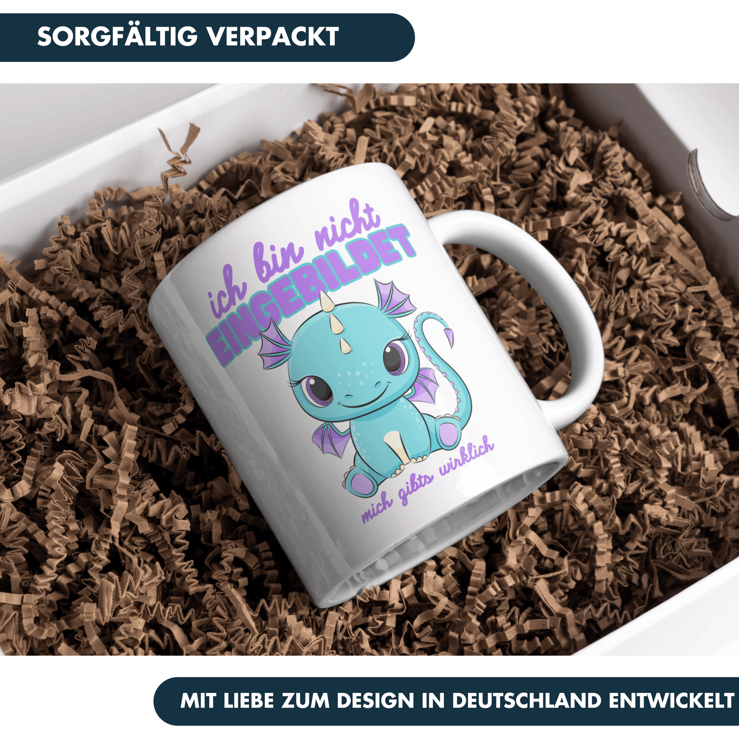 Ich Bin Nicht Eingebildet Mich Gibts Wirklich Kaffee Tasse
