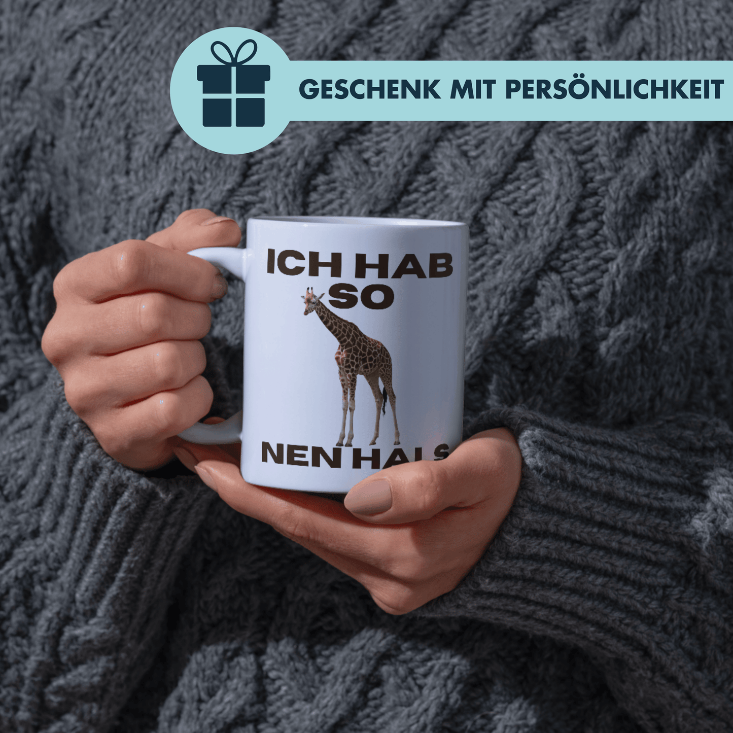 Ich Hab So Nen Hals Giraffe Kaffee Tasse