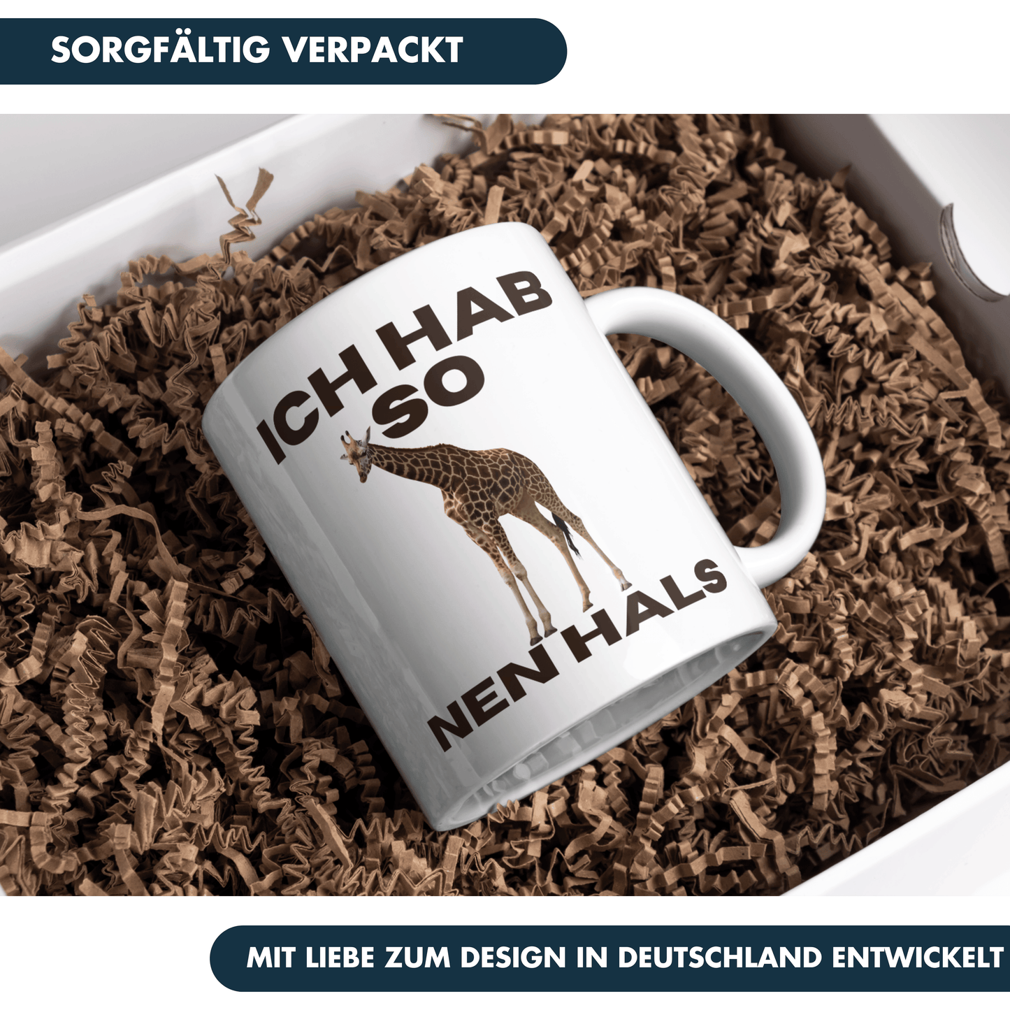 Ich Hab So Nen Hals Giraffe Kaffee Tasse