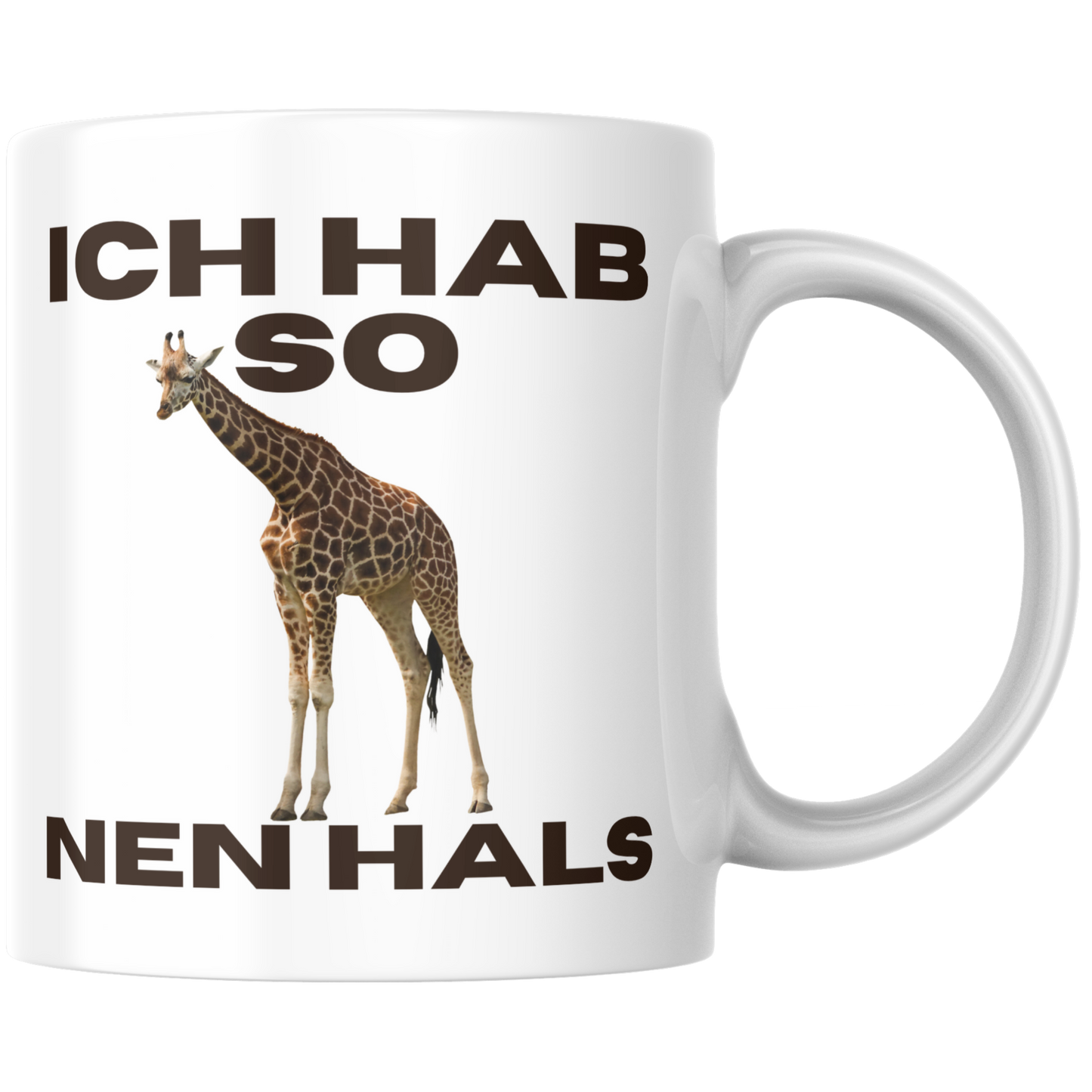 Ich Hab So Nen Hals Giraffe Kaffee Tasse