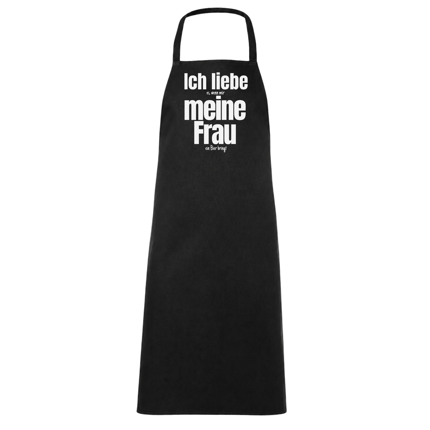 Ich Liebe Es Wenn Meine Frau Mir Bier Bringt Schürze