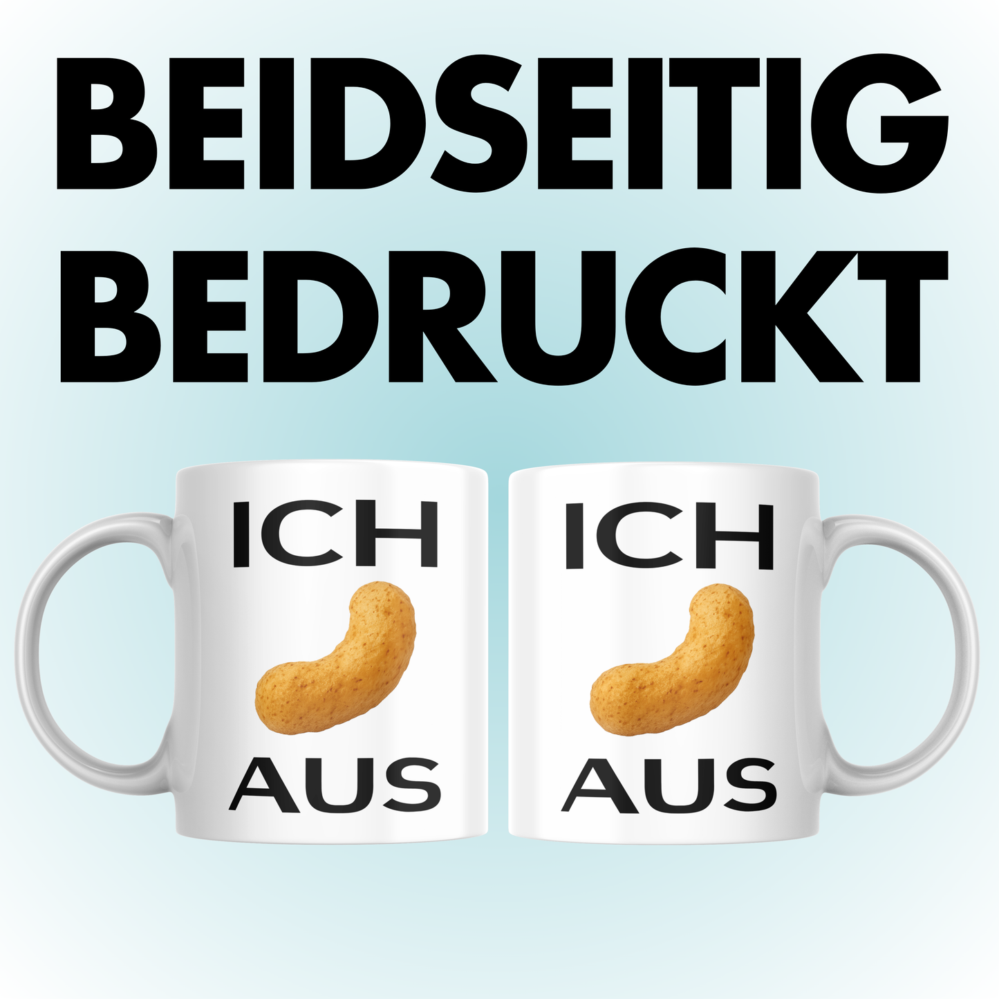 Ich Flipp Aus Erdnussflip Wortspiel Kaffee Tasse