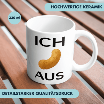 Ich Flipp Aus Erdnussflip Wortspiel Kaffee Tasse