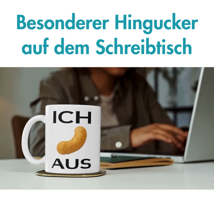 Ich Flipp Aus Erdnussflip Wortspiel Kaffee Tasse